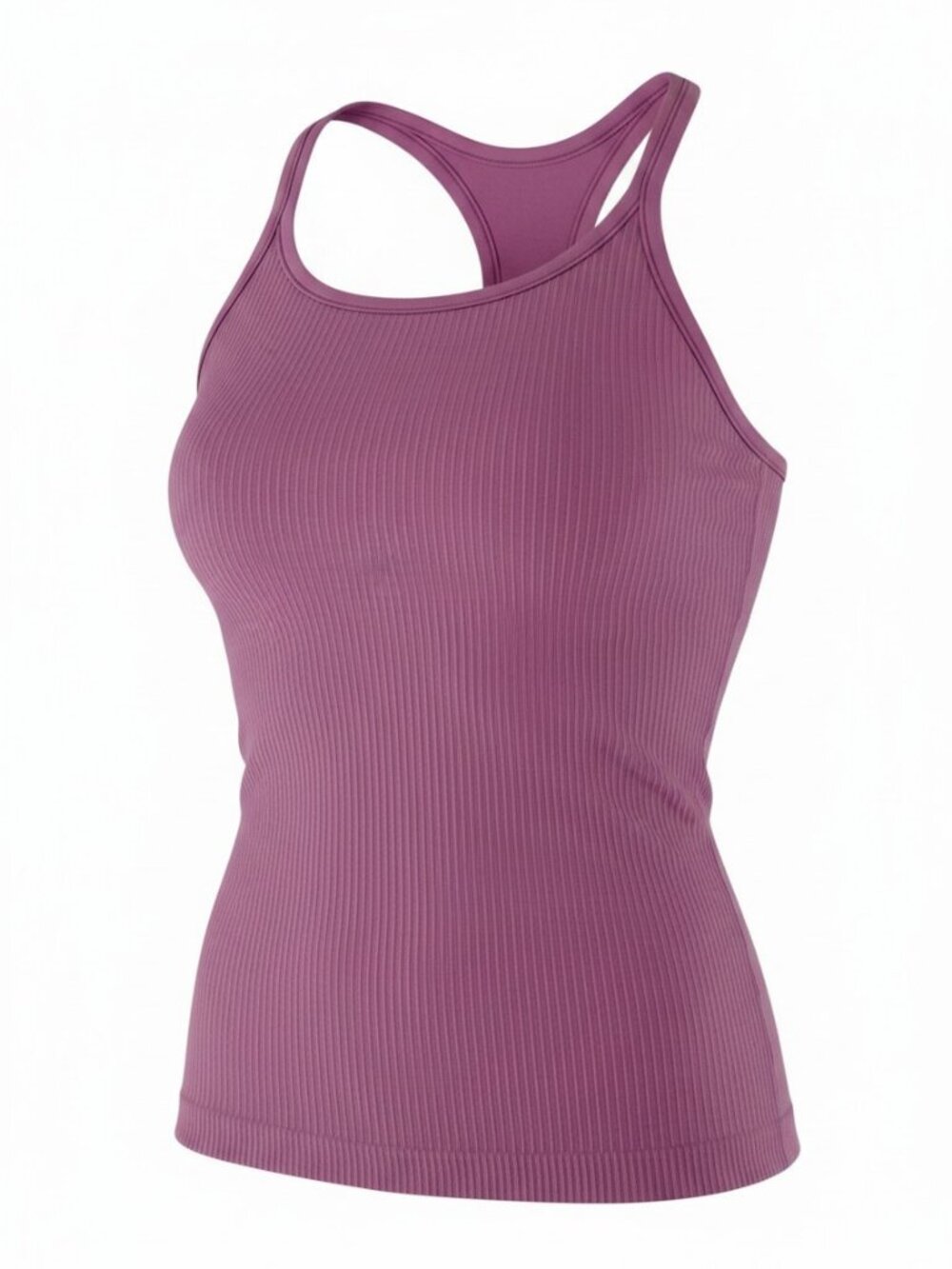 LULULEMON pink Ebb to Street Ribbed Racerback Tank Top Light Support size 6